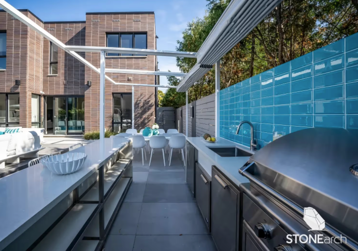 Coping  - Indus Gray - Sand Blast - Saw Cut - 2"x16"x72"