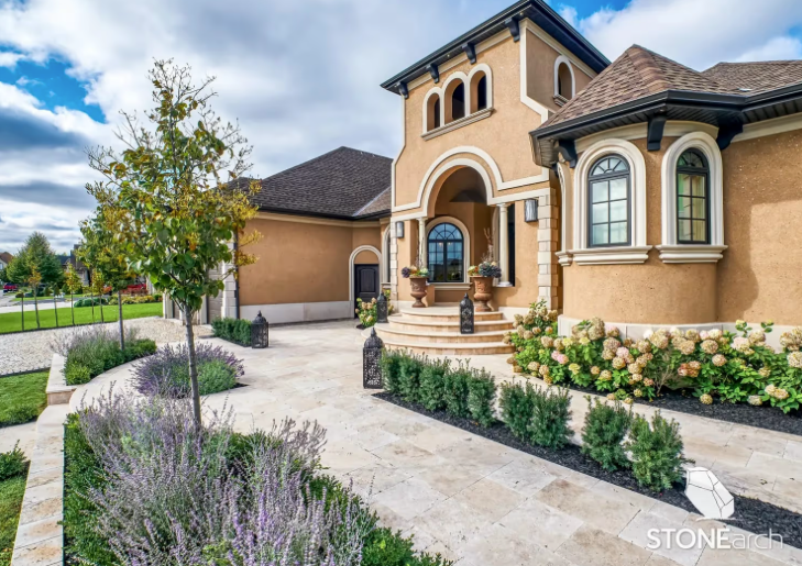 Coping  - Ivory Mix Travertine - Straight Cut - 2"x12"x48"