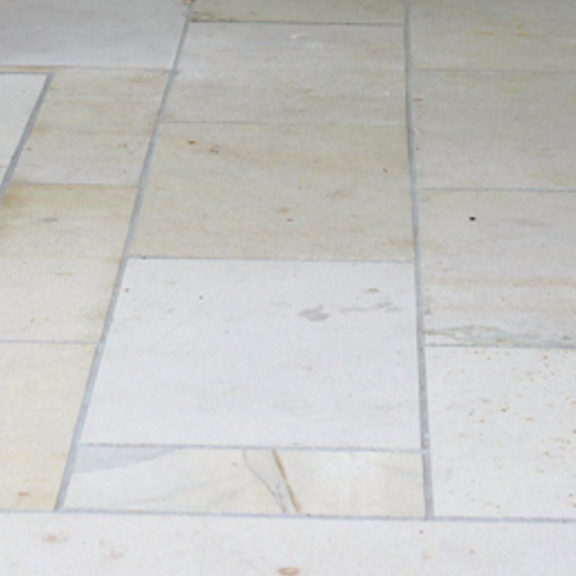 Paver - Ivory Sandstone - Natural Edges M/Cut - 1"x12"x24" swatch