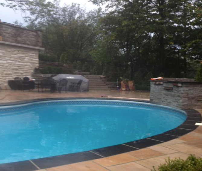 Coping - Lavender - 3 Edges Sawn, 1 Long Rock Face - 2"x4'x16"