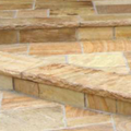Paver - Mint Sandstone - Natural Edges M/Cut - 1"x12"x12" swatch