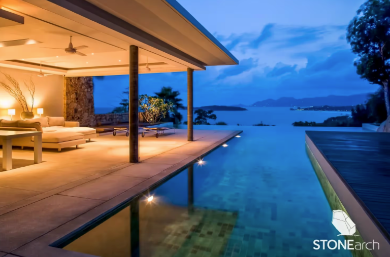 Coping  - Moderno Beige - Sand Blast - Saw Cut - 2"x12"x72"