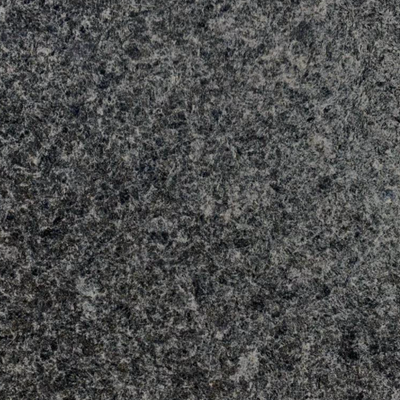 Paver  - Onyx Black Granite - Flamed - Saw Cut - 1"x12"x12" swatch