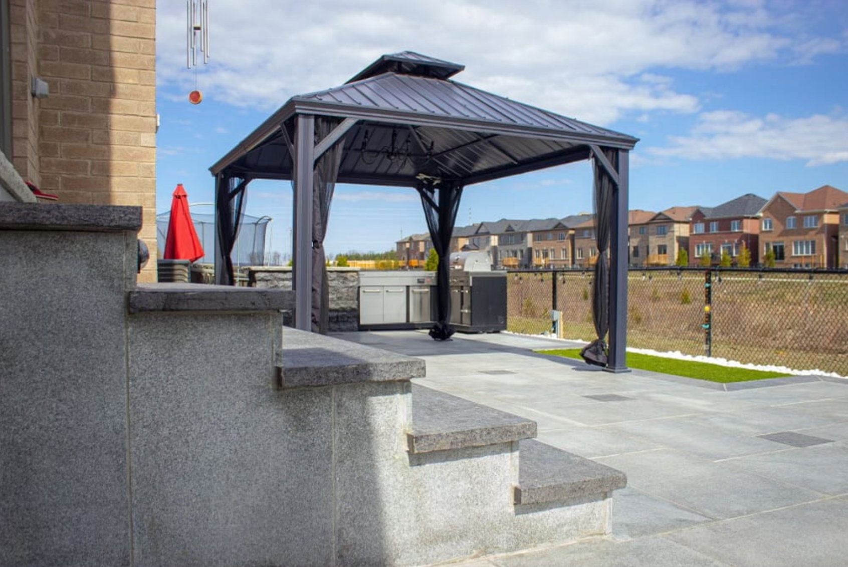 Riser - Salt N Pepper - Natural Edges, M/Cut - 1"x7"x36"