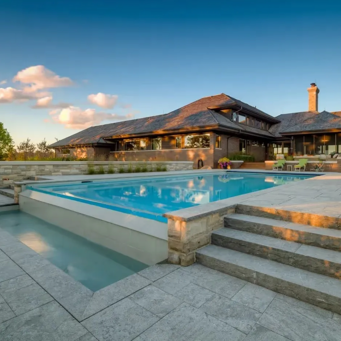 Bullnose Coping - Silver Valley - Flamed - 2"x12"x48"