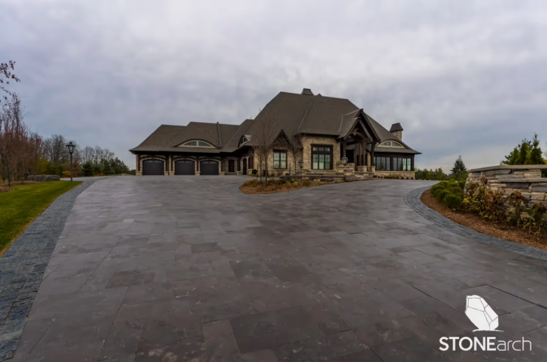 Jumbo Slab - Silver Valley - Flamed - Antique - 2"x48"x72"