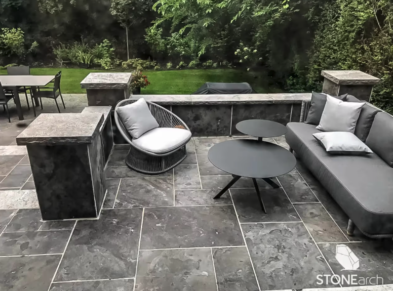 Step - Silver Valley - Antique - Rock Cut - 6"x16"x48"