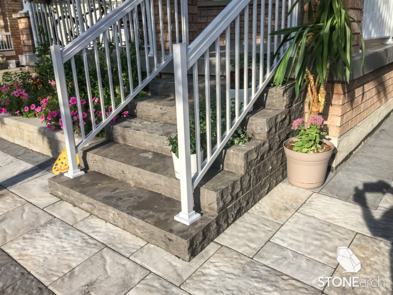 Bullnose Coping - Silver Valley - Antique - 2"x12"x48"