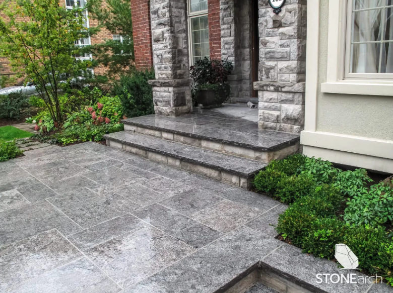 Step - Silver Valley - Antique - Rock Cut - 6"x16"x96"