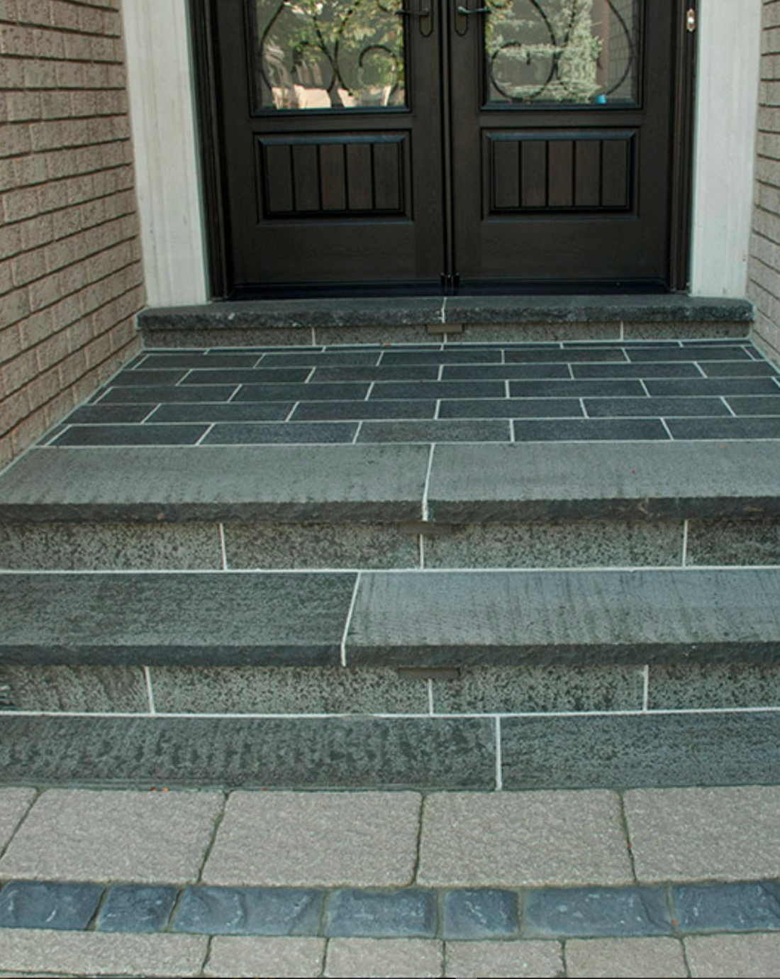 Coping - Silver Valley Limestone - 3 Edges Sawn, 1 Longside Rockfaced - 2"x14"x48"