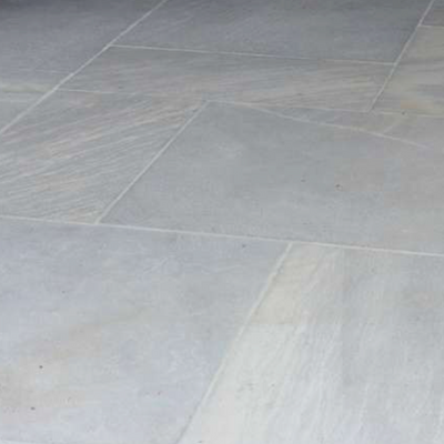 Paver - Venetian Mist Sandstone - Natural Edges M/Cut - 1"x12"x12" swatch