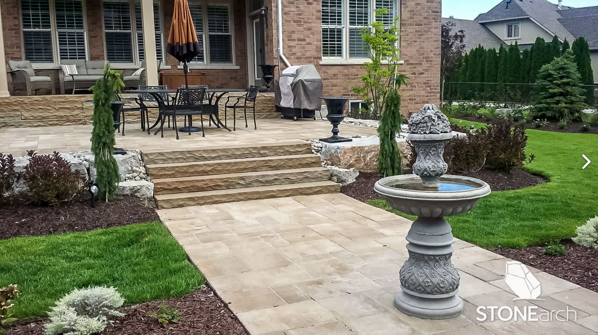Paver - Lavender Sandstone - Natural - Saw Cut - 1"x24"x24"