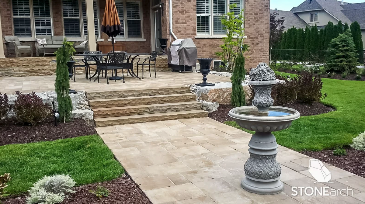 Paver - Lavender Sandstone - Natural - Saw Cut - 1"x24"x24"